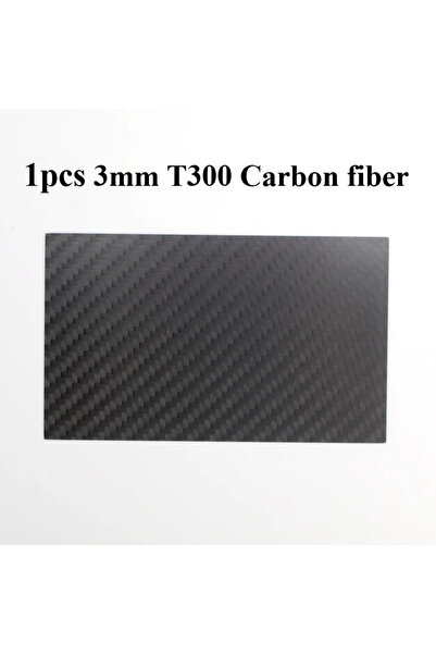 Choice 1pcs 3mm T300 New High-Strength 125mm X 75mm Real Carbon Fiber Plate 0...