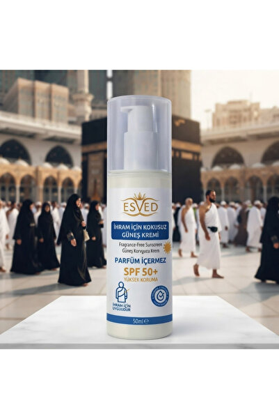 MAYSAM HAC UMRE HEDİYELİK Hac ve Umre İçin Kokusuz Güneş Kremi SPF 50+ 50 ml ...
