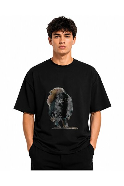 Inscriptie Unisex Βαμβακερό T-Shirt Υψηλής Ποιότητας  "Gorilla Security "