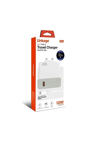 Linkage Linkagen şarj ADAPTÖRÜ 120W Turbo şarj TYPE-C