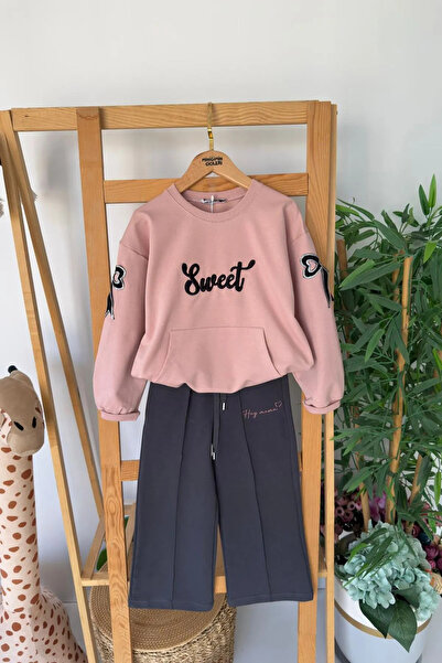Minigimin Cicileri My Little One's Spaniard Girl's Suit with Sweat Embroidere...