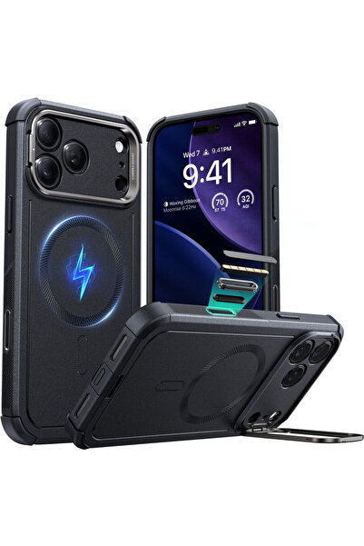 ESR CYBER KICKSTAND MAGSAFE IPHONE 17 PRO NEGRU