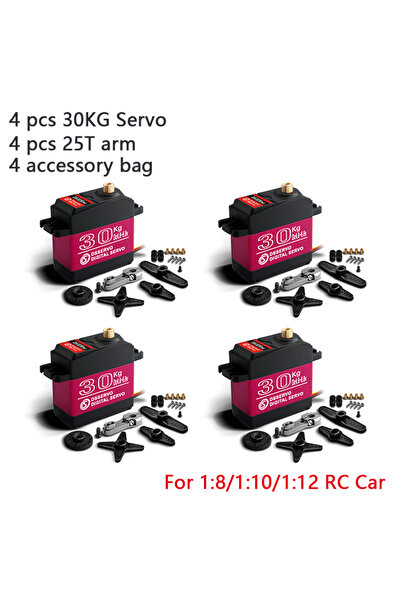 Choice8 4xDS3230-180 4X Waterproof Servo 20Kg 25Kg 30Kg 35Kg 40Kg High Speed ...