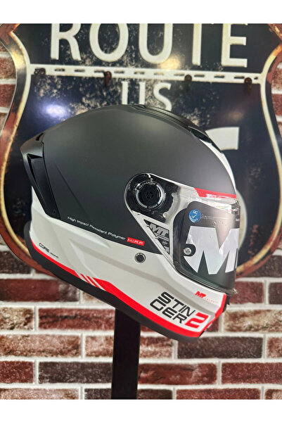 MT Helmets Stinger 2 Core A5 Kapalı Motosiklet Kaskı