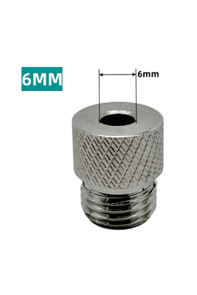 Choice1 M14x1.5 6mm Drill Sleeve Woodworking Drill Guide Bushing M14x1.5 3-10...