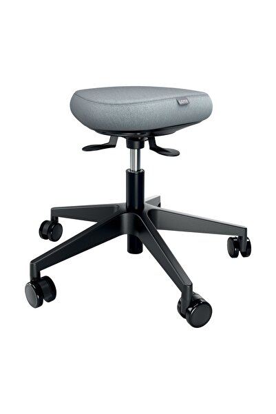 Leitz Scaun ergonomic pentru poziție șezută/în picioare, mobil, negru