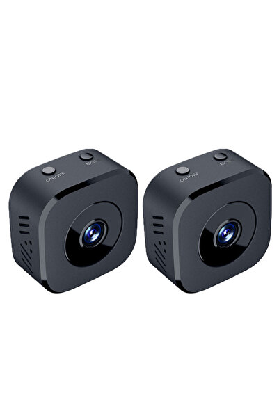 Choice1 2PCS Security Camera HD Mini Full Color Night Vision High Definition ...