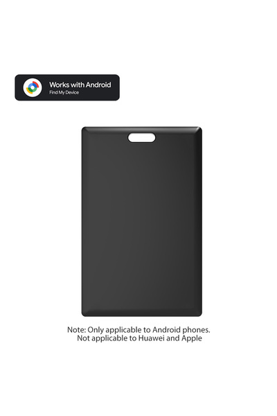 Choice 1pack black 1pack Android Wallet Tracker Card Tracker Tag,Works with G...