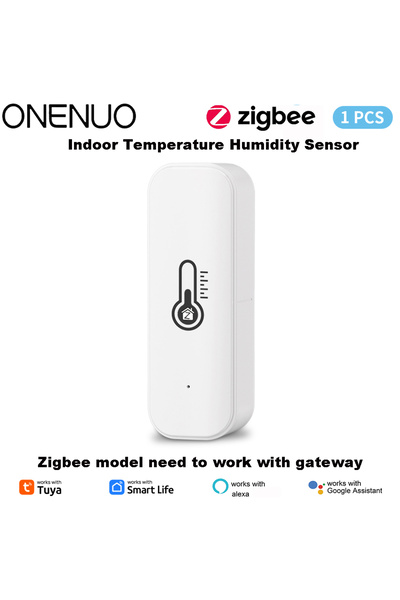 Choice Indoor Tuya ZIgbee IP65 Waterproof Outdoor or Indoor Temperature Humid...