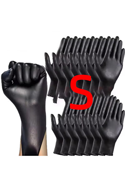 Choice 50 PCS (25 pairs) S 10/20/50/100PCS Vinyl Disposable Gloves Disposable...