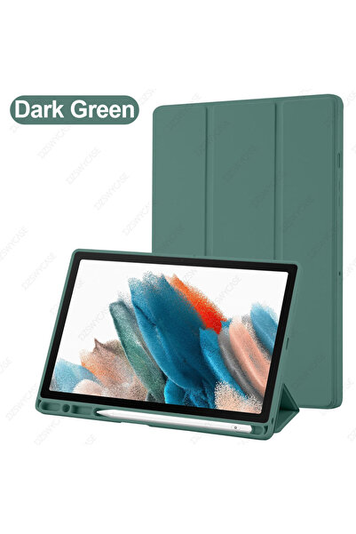 Choice Dark Green For Tab A8 10.5 Inch 2021 Tablet Case Cover(SM-X205/SM-X200...