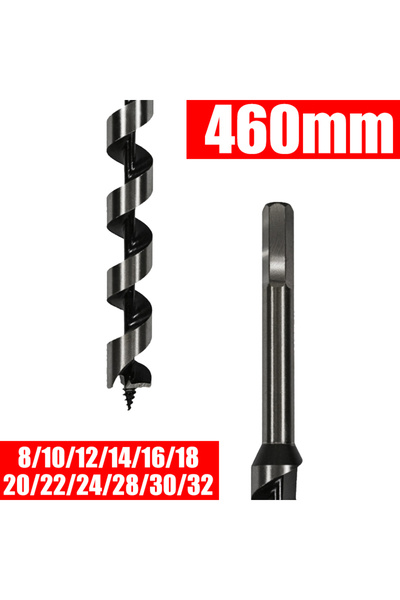 Choice9 12 mm 460mm 460mm HSS Twist Drill Bits 8/10/12/14/16/18/20/22/28/32mm...