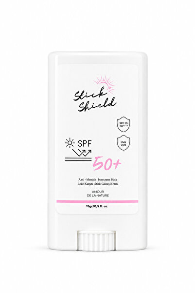 AMOUR DE LA NATURE STİCK SHİELD LEKE KARŞITI STİCK GÜNEŞ KREMİ 15GR