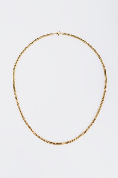 Crupt Studio 4mm X 55cm Cuban Chain Steel Chain Necklace Ka1012Al