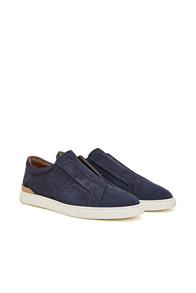 George Hogg Lacivert Erkek Günlük Deri Sneaker