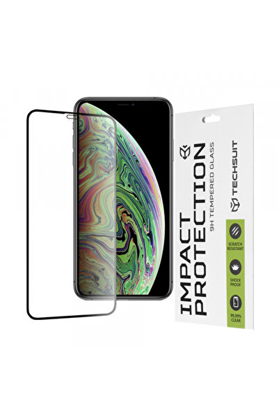 Apple Folie de protectie Ecran Techsuit pentru iPhone 11 Pro / XS / X, Sticla...