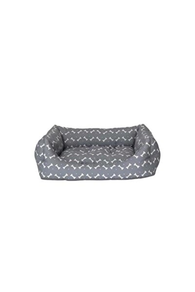 Pet Comfort STOROZAL Uniform Bone Gri-Beyaz Kedi ve Köpek Yatağı (00234) S 50...