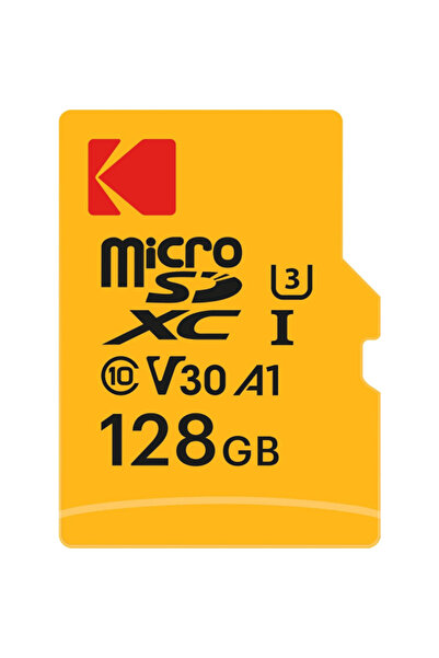 Kodak Card Memorie microSDXC Ultra Performance, 128Gb, Clasa 10 / UHS-1 U3, C...