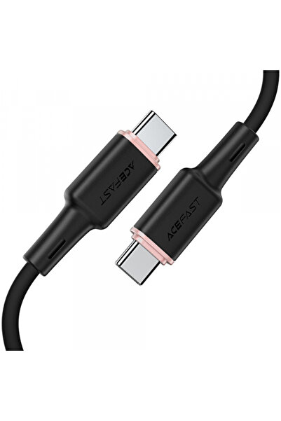 Acefast Cablu Date si Incarcare USB-C - USB-C C2-03, 60W, 1.2m, Negru