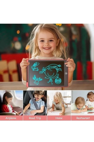 Generic Brand Creative Writing Tablet, Drawing Writing Board, Erasable Colorful Screen Drawing Doodle Board, Doodle Pad Toys for Kids Adults Learning & Education, Gift for Boys & Girls 8.5 Inch