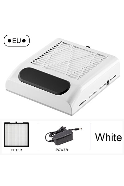 Choice EU White Nail Dust Collector Manicure Machine Tools Strong Power Nail ...