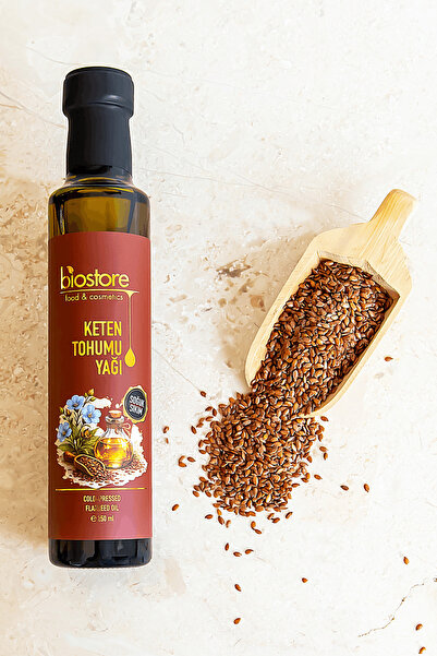 Biostore Soğuk Sıkım Keten Tohumu Yağı 250 ml