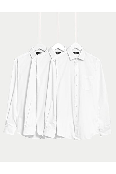 Marks & Spencer 3'lü Tailored Fit Gömlek Seti