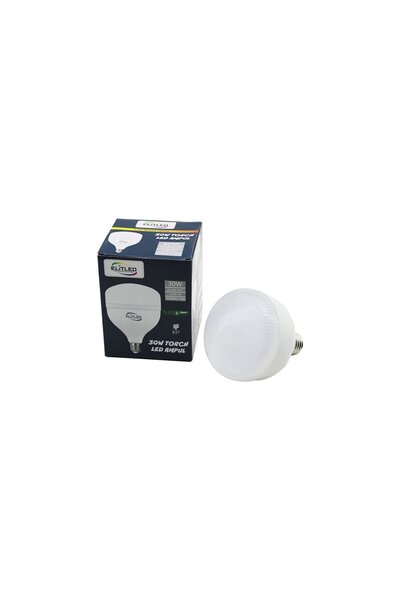 Go İthalat Elitled El-02 12/30 30W Torch Led Bulb White - 6400K E27 3300 Lume...