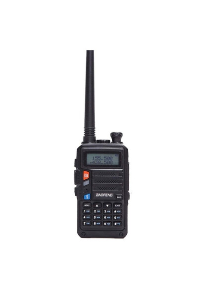 BAOFENG UV-9S Ασύρματος Πομποδέκτης UHF/VHF 5W Mάυρο.