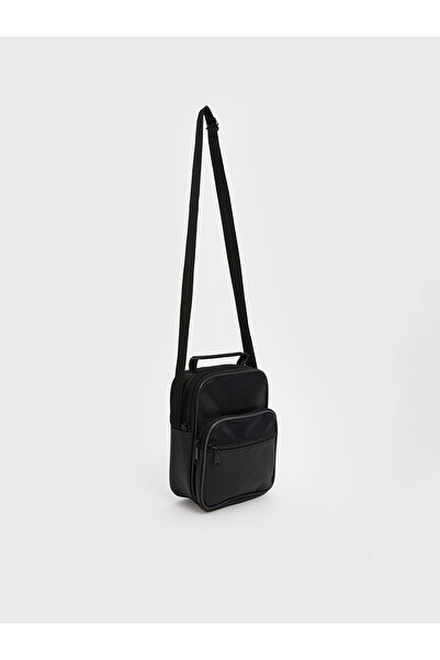 LC Waikiki Trendlucky Leather Look Men's Shoulder Bag with a Difference