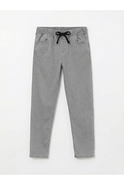 LC Waikiki Pantaloni din denim pentru băieți NEVAVM, cu talie elastică și cro...