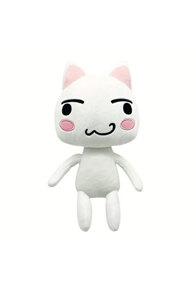 Choice WHITE 28cm/11.02in Kawaii Toro Inoue The Cat Plush Toy Soft Anime Cart...