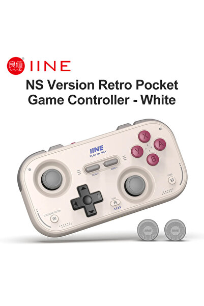Choice White IINE Pocket Gamepad for Nintendo Switch 2/1 Steam Deck Phone Car...