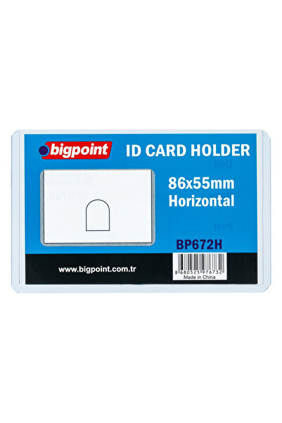 Bigpoint Husă transparentă pentru permis de conducere, 86x55mm x 10 bucăți
