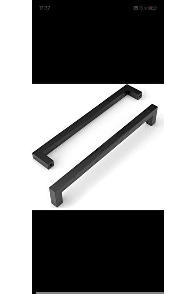 OEM Ručka za nameštaj crna aluminijum 425mm razmak rupa Količina
