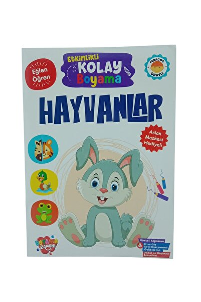 Koloni Kitap حيوانات سهلة التلوين مع الأنشطة