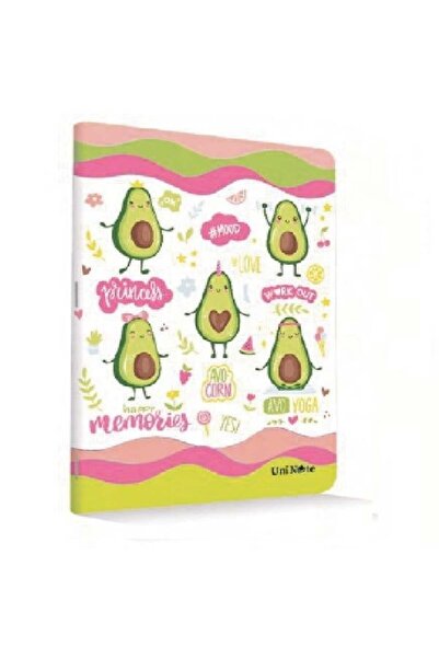 ÇINAR DEFTER Çınar Cardboard Cover A5 60 Sheets Checkered Notebook 12 Pack
