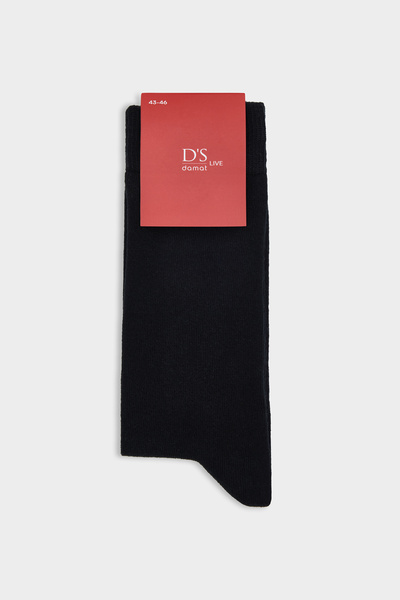 D'S Damat جوارب قطنية سوداء من دي إس دامات