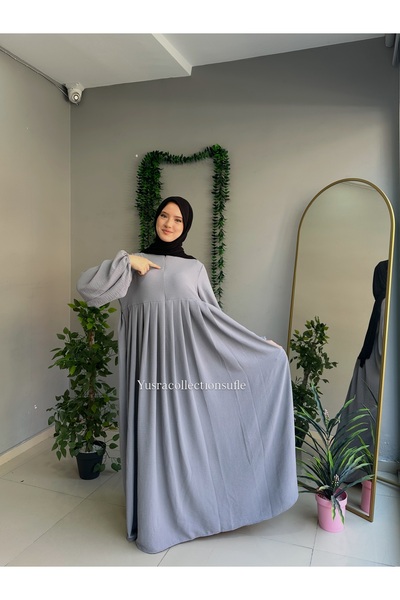 Yüsra Collection Rochie Ferace Tesettür Aerobin