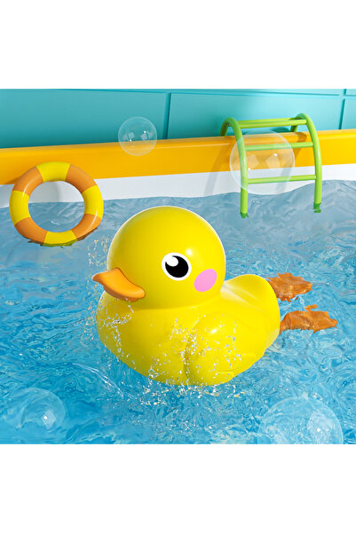 Choice16 Duck 1127 Bath Bathtub Toys for Toddlers 1 2 3 Years Old Duck Rotata...