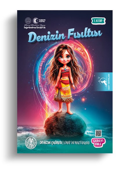 UMY Yayınları Denizin Fısıltısı - Preschool and 1St Grade Classroom Reading Book - Umay’ın Maceraları Serisi - 1. Book