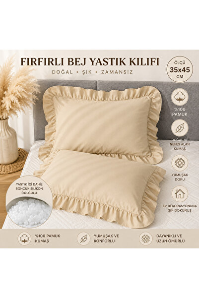 Bebek Fırfırlı Yastığı