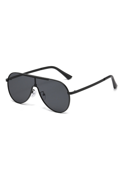 Choice5 Black New Style Full-frame Pilot Sunglasses With Large Frames Fashion...