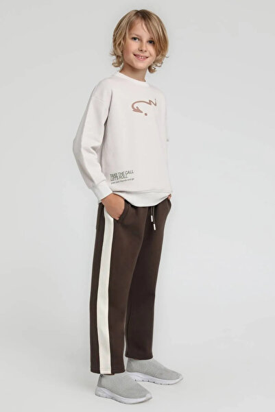 HAUSEkids 4-14 Years Old Call Grab Boy's Suit-Stone