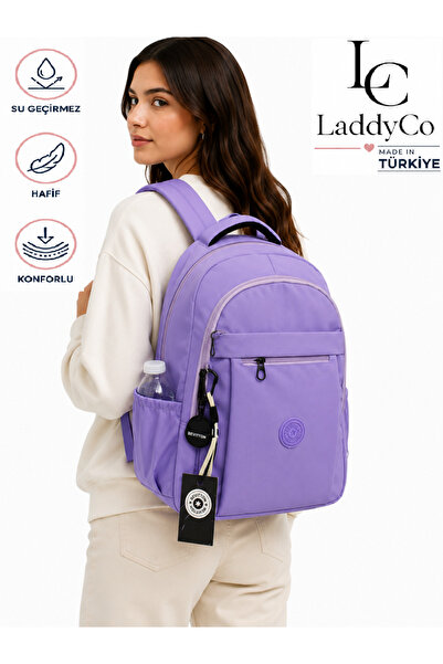 LaddyCo Modern Daily School Backpack Water Resistant Unisex School Bag 2300 L...