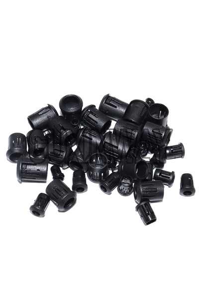 choice2 5mm x50pcs Black Plastic 3mm 5mm Lamp LED Diode Holder Black Clip Bez...