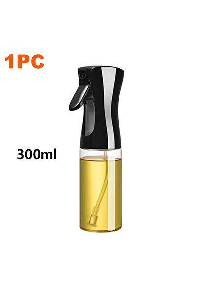 choice2 300ml BLACK 200/300/500m LOil Spray Plastic Household Kitchen Oil Spr...
