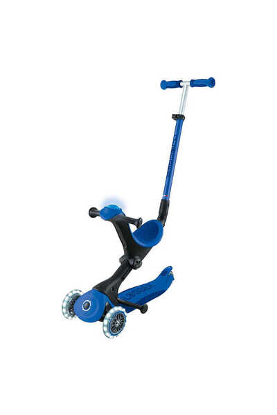 Globber Go Up Deluxe Işıklı Scooter - Lacivert