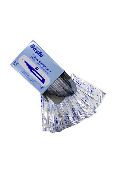 Beybi NO: 11 (steril) (100 ADET) PASLANMAZ ÇELİK