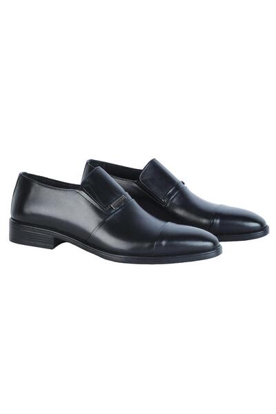 Pierre Cardin 120460 - جلد أسود، حذاء كلاسيكي حصري للرجال